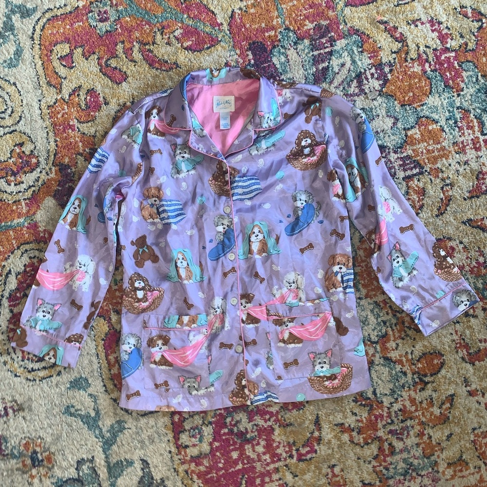 nick & nora kids sleepwear set
